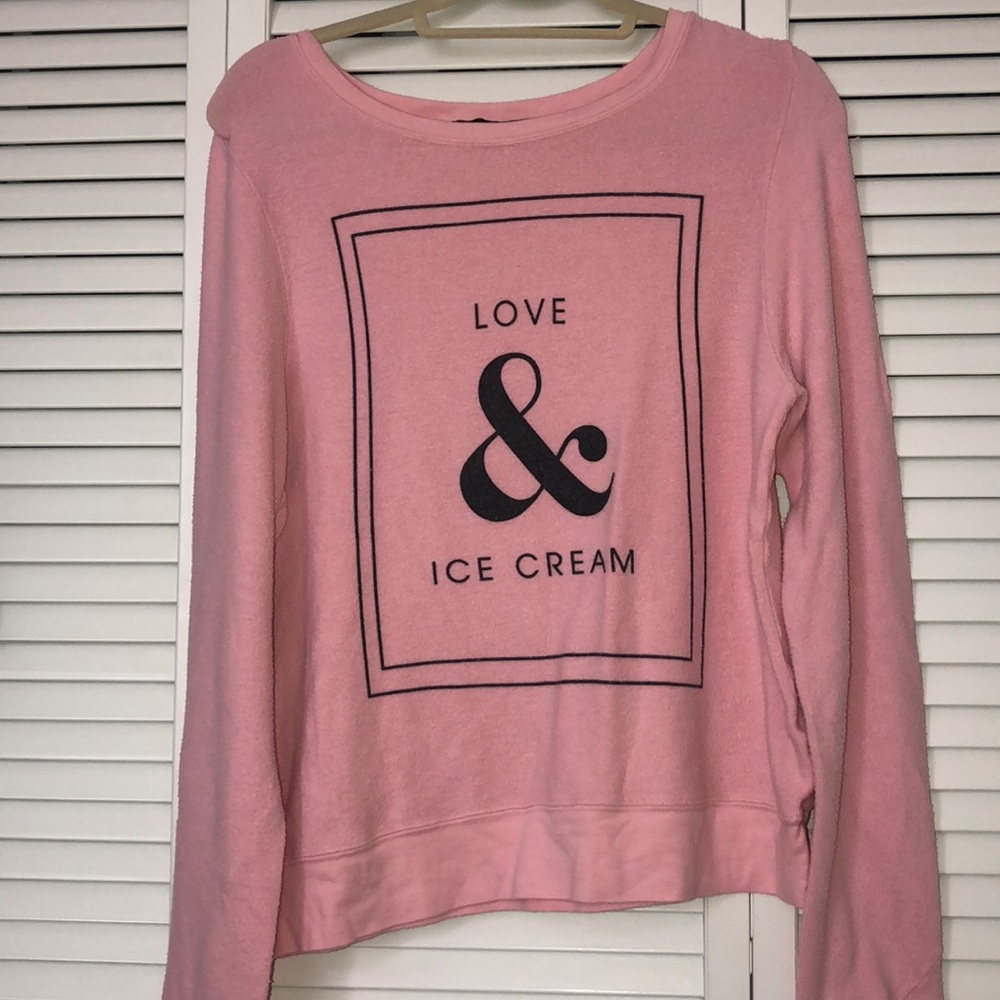 WILDFOX - light pink “Love & Ice Cream”